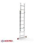 Échelle Industrielle Aluminium Double 7+7 3.90m