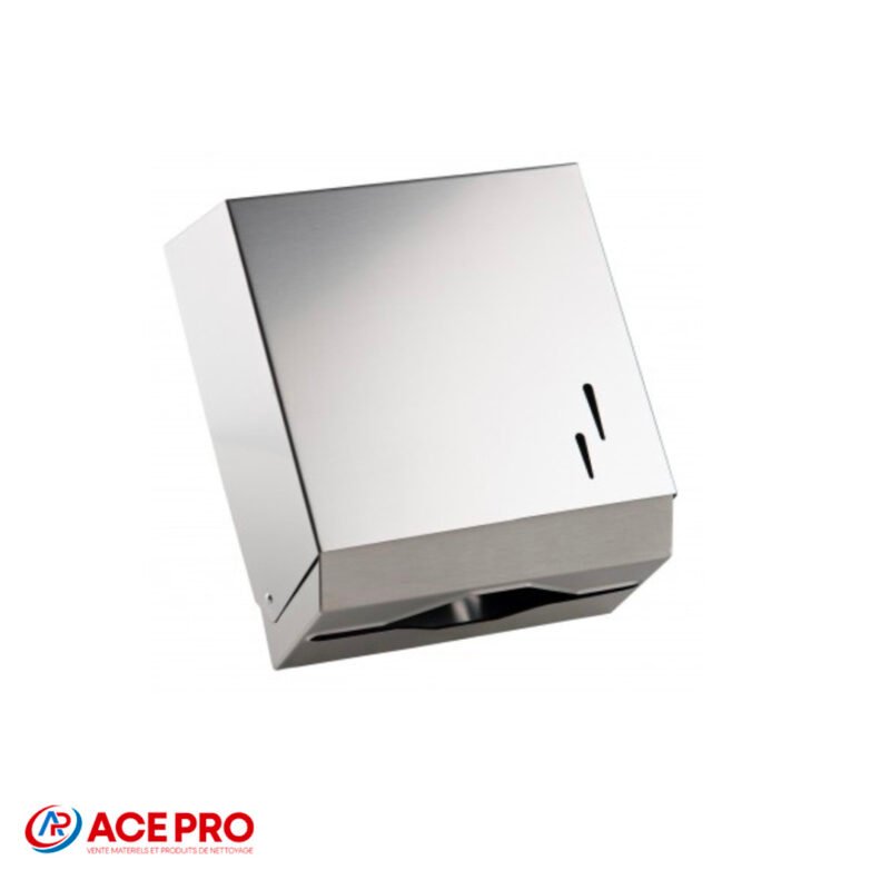 Distributeur Inox de Papier Hygiénique à Clé