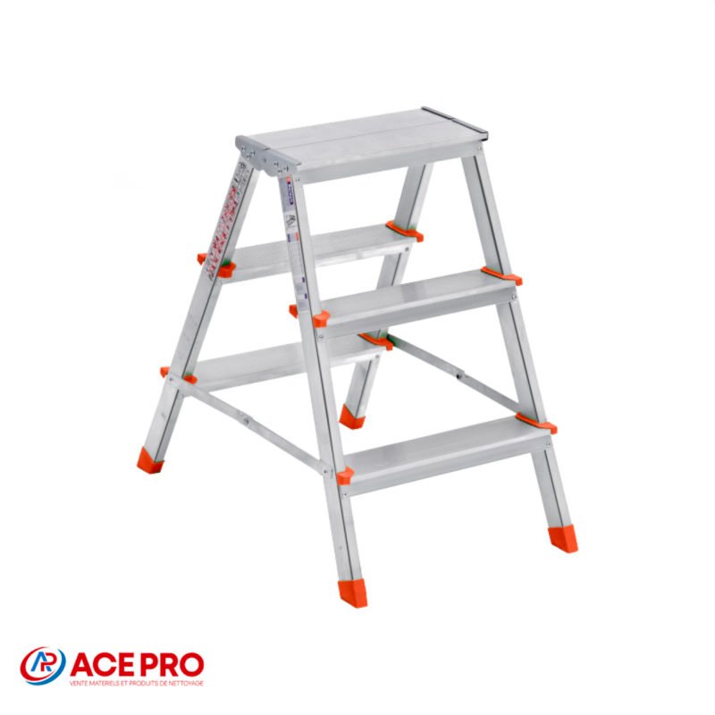 Escabeau Aluminium Double Face 3+3 62cm