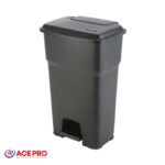 Poubelle à Pédale Dover Luxe 85L Noir
