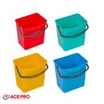 Seau Carré en Plastique 6L Extra UC