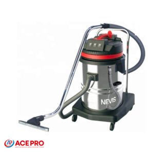 Aspirateur 60L Eau et Poussière, 2 Moteurs 2000W