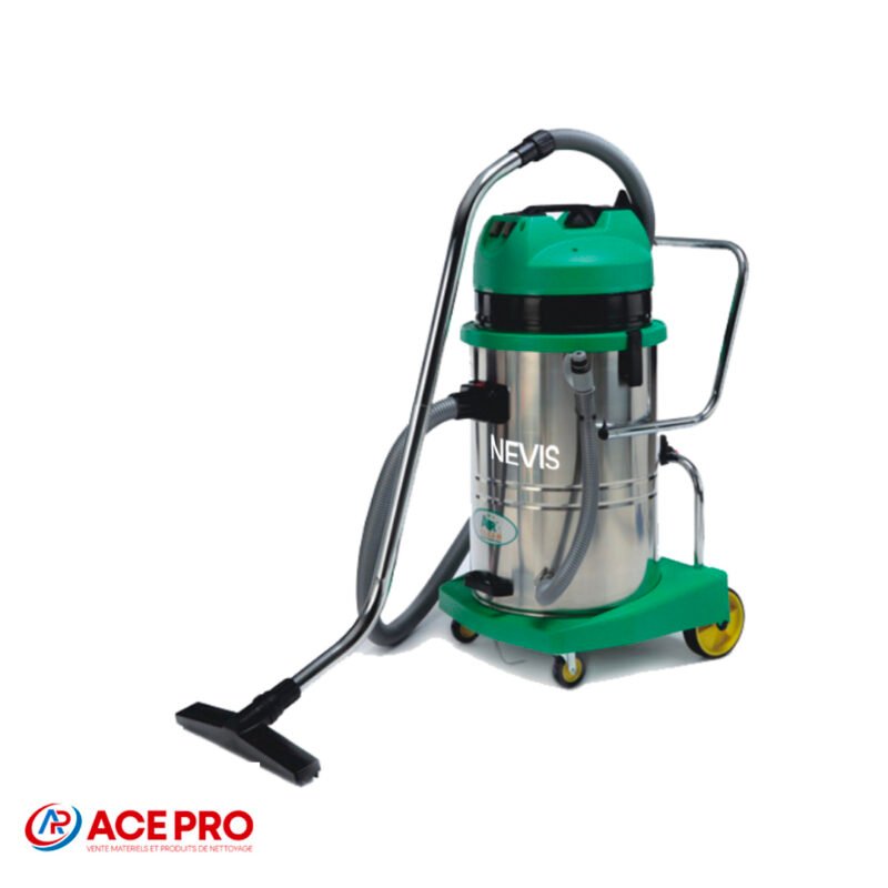 Aspirateur 60L avec Filtre Eau et Poussière, 2 Moteurs 2000W