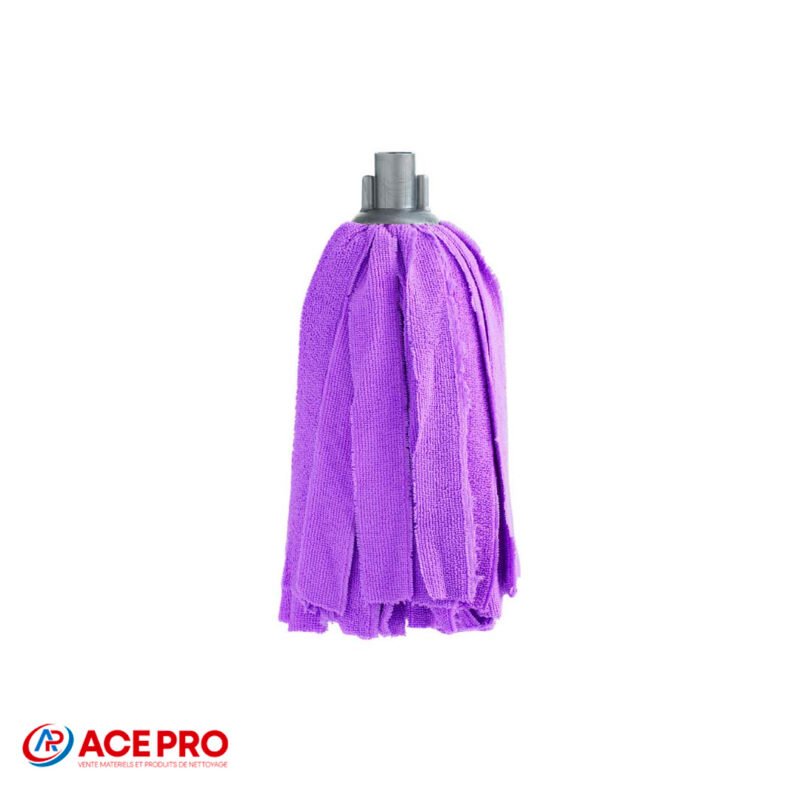 Balais Mop Microfibre Bande Mauve 155 g