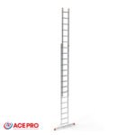 Échelle Industrielle Aluminium Double 15+15 8.20m